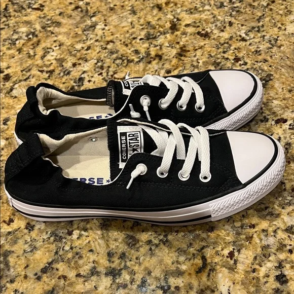 Converse Classic Black and White Sneakers - Picture 2 of 7